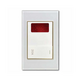ABE CRYSTAL C1T-20A white electrical switch