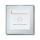 ABE CRYSTAL C1T-T30A white magnetic card switch