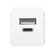 Ổ cắm sạc USB MPE A7USB-A/C