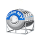 Toan My BN 3500L horizontal stainless steel water tank