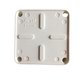 Self-extinguishing junction box 80x80x50 SINO E265/1X (with hole)