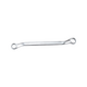 Toptul 45 degree double-ended ring wrench 7x8mm AAEH0708