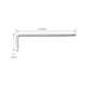 Toptul AIBE4018 T40 Double Head Long Star Lock