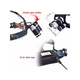 Headlamp with 3 super bright XML CREET3 LED bulbs
