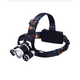 Headlamp with 3 super bright XML CREET3 LED bulbs