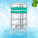 Bồn nước inox đứng Eco Toàn Mỹ BD 2000L