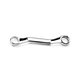 Toptul AAAK1617 45 degree double-ended ring wrench 16x17mm