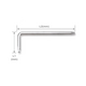 Lục giác sao chữ L ngắn T50 Toptul AIAS5012