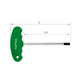 Hexagon socket with plastic handle Toptul AGAI0519