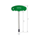 T lục giác có tay cầm nhựa 1/8inch Toptul AHAI0419