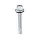 Box of Patta M4.8x25mm Hexagonal Self-tapping Screws with Heat Resistant Washer Head (500 Pieces)
