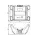 Toptul JDCE0203 truck axle oil tray