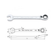 Cờ lê vòng miệng tự động hệ inch Toptul ADAF1818