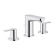 BauEdge S-size GROHE 20197000 3-hole hot and cold sink faucet