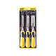Stanley 16-285 soft plastic handle wood chisel set