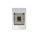 Nanoco NDP104 2-4 way metal base plastic panel electrical cabinet