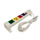 Ổ cắm điện đa năng xoay 4 ổ cắm dây 3m trắng 2200W - 3300W LiOA 4D33WN2X