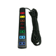 Ổ cắm điện 6 ổ cắm 2 công tắc dây 5m 2200W - 3300W LiOA 6S5