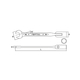 Toptul AEEB1616 16mm Cigarette Wrench