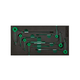 Toptul GVA0715 L-shaped hexagon screwdriver set with 2 ball heads (7 pieces)