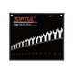 Toptul GPBB1602 Open End Wrench Set (16 pieces)