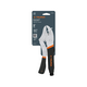 Black Handle Curved Nose Crimping Pliers 10inch/254mm TRUPER PPT-10CX