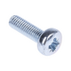 Bu lông đầu vít bake M3x10mm RS PRO 560596