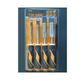 Set of 4 wood chisels 6,13,19,25mm Tolsen 25384