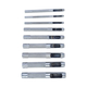 Set of 9 Tolsen 25093 groove chisels