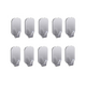 Stainless steel wall hook (10 pieces/set)