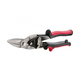 Tolsen 30021 Red 10 inch/250mm Left Hand Sheet Metal Shears