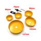 Set of 8 large hole punch rings Tolsen 75866