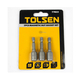 Set of 3 Tolsen 77847 12mm self-drilling screws