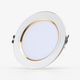 Đèn Led Downlight Rạng Đông AT10 90/7W ánh sáng trắng (viền vàng)