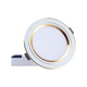 Đèn Led Downlight đổi màu Rạng Đông AT20 ĐM 90/10W (viền vàng)
