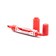 Queen PM01DØ 2-tip oil pen red