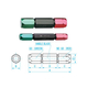 Niigata Seiki APV-9A standard shaft clamp handle