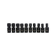 Bộ tuýp 1/2inch Toptul GDAG1002 (10 chi tiết) đen