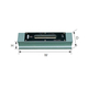 Nivo cân bằng 200mm Niigata Seiki 542-2002