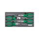 Toptul GEA0407 Pliers Set (4 pieces)