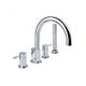 Hot and cold bathtub faucet set 0.05~0.75MPa Cotto CT337AS45