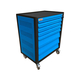 DROPBOX D0B7B 7-drawer tool cabinet blue