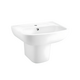 Lavabo treo tường Cotto C0141 (550x440x190mm)