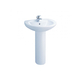 Cotto C0107/C411 long-legged washbasin (200x165x695mm)