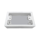 Surface plastic box for A20 socket faces and A20-Wn borders MPE AK2237N