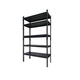 CSPS VNSV107A5BB2 5-tier 107cm steel storage shelf