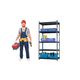 5-tier 107cm mesh storage shelf CSPS VNSV107A5BB1