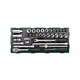 Toptul GGTB33180 socket and wrench set (33 pieces)