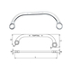 Cờ lê vòng nửa mặt trăng 11x13mm Toptul AAAC1113