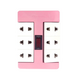 90º 6-hole rotating socket Dien Quang DQ ESK RT 6PW